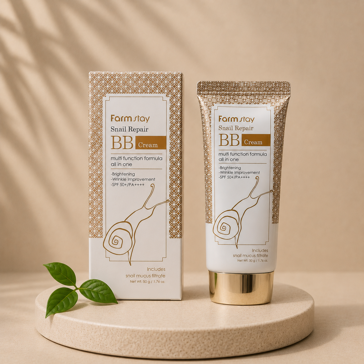 بی بی کرم ترمیم کننده حلزون فارم استی spf 50